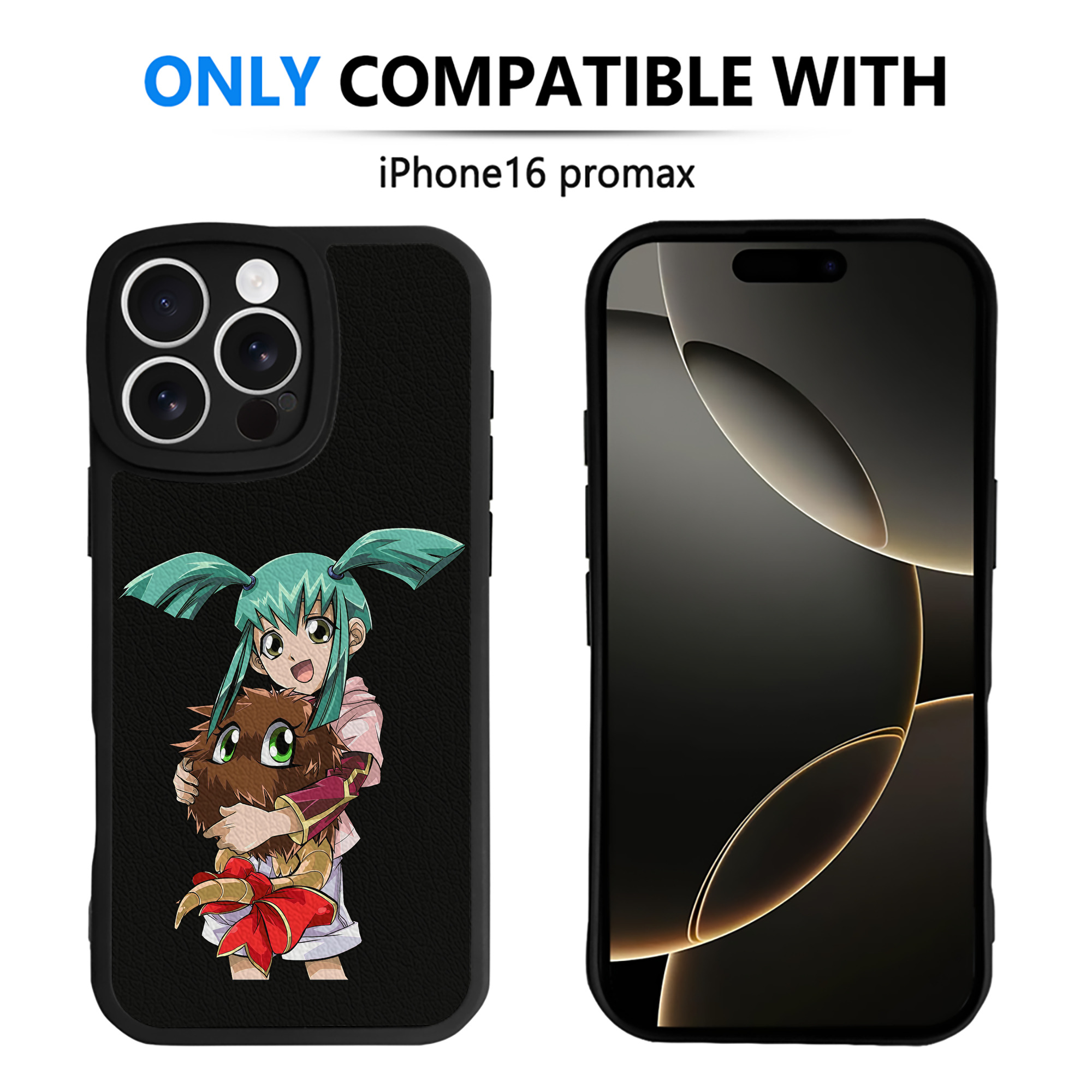 遊☆戯☆王 Yu-Gi-Oh! 【iPhone 16シリーズ対応】シリコンスマホケース（レザー調） 材質：シリコン